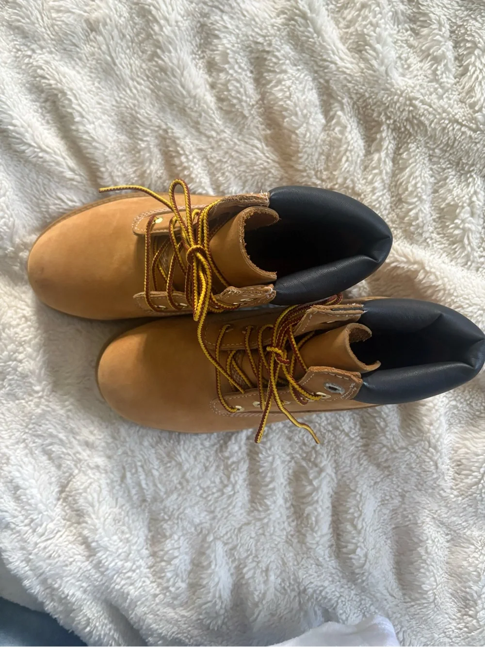 Timberland Kids Wheat/Tan Lace-Up Waterproof Boots